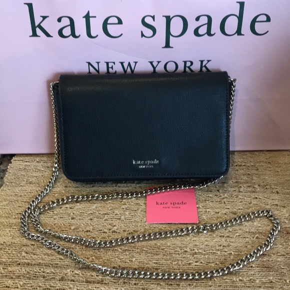 NWT Kate Spade Sylvia Chain Wallet Crossbody - Picture 2 of 7